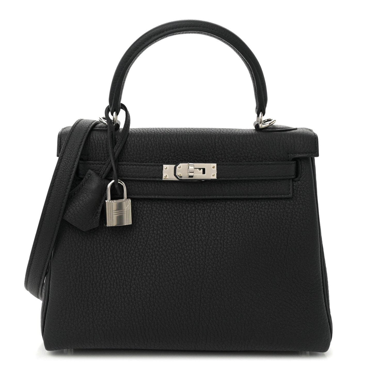 Hermes Togo Kelly Retourne 25 Black