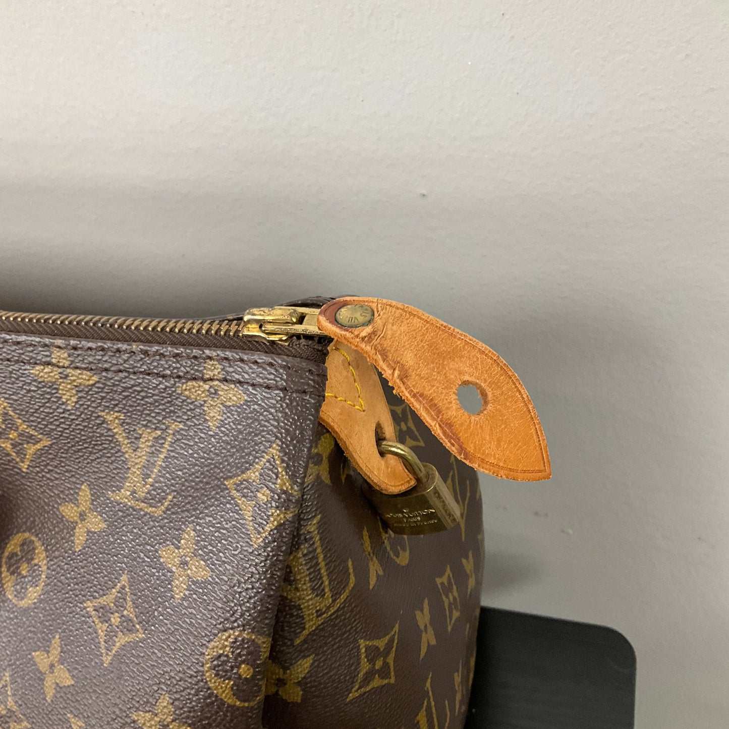 1982  Speedy 40 By Louis Vuitton In Brown Monogram, Size: 40