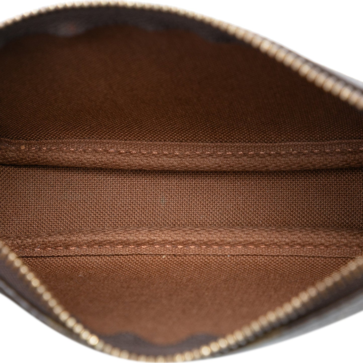 Brown Louis Vuitton Monogram Mini Pochette Accessoires Handbag