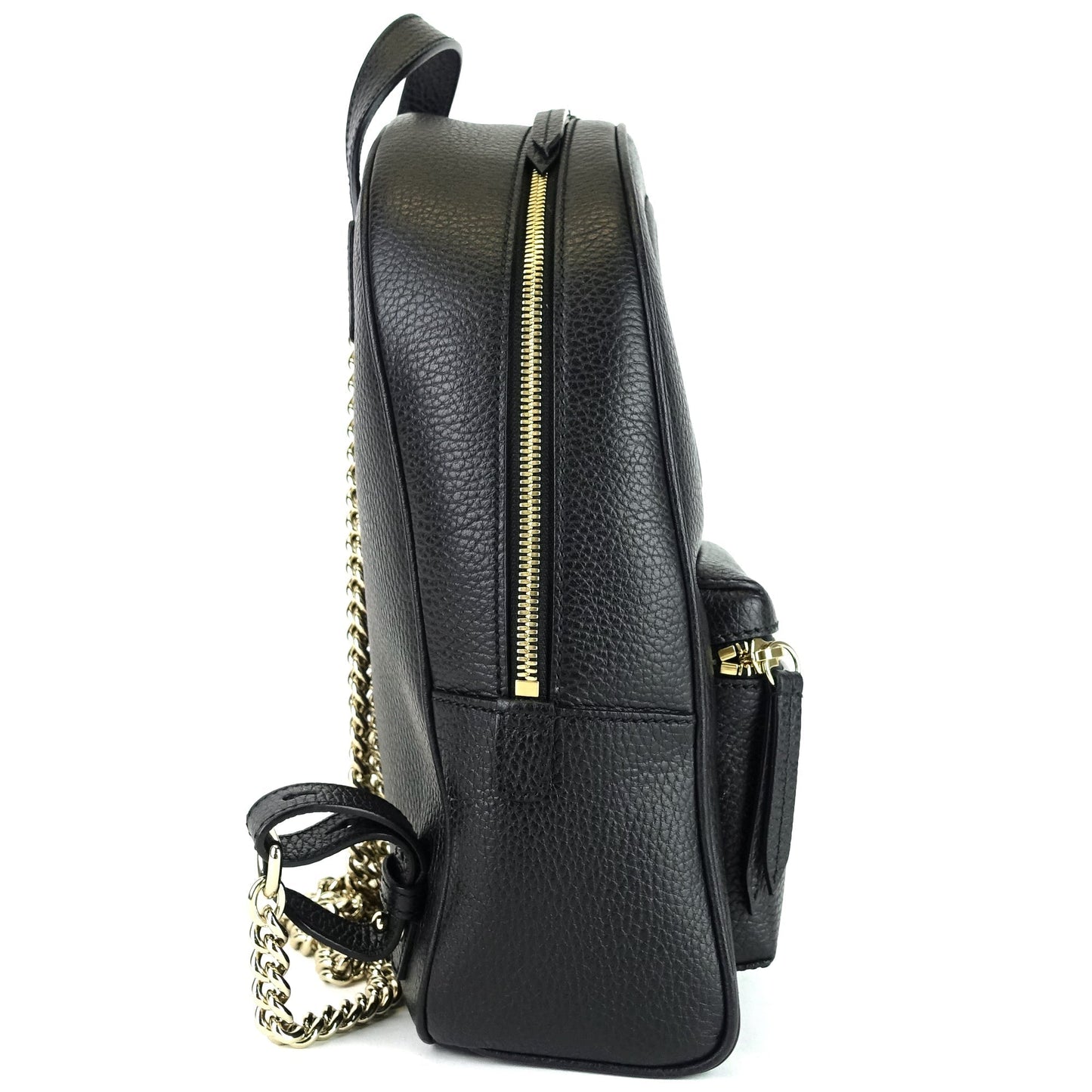 Gucci Soho Leather Chain Backpack