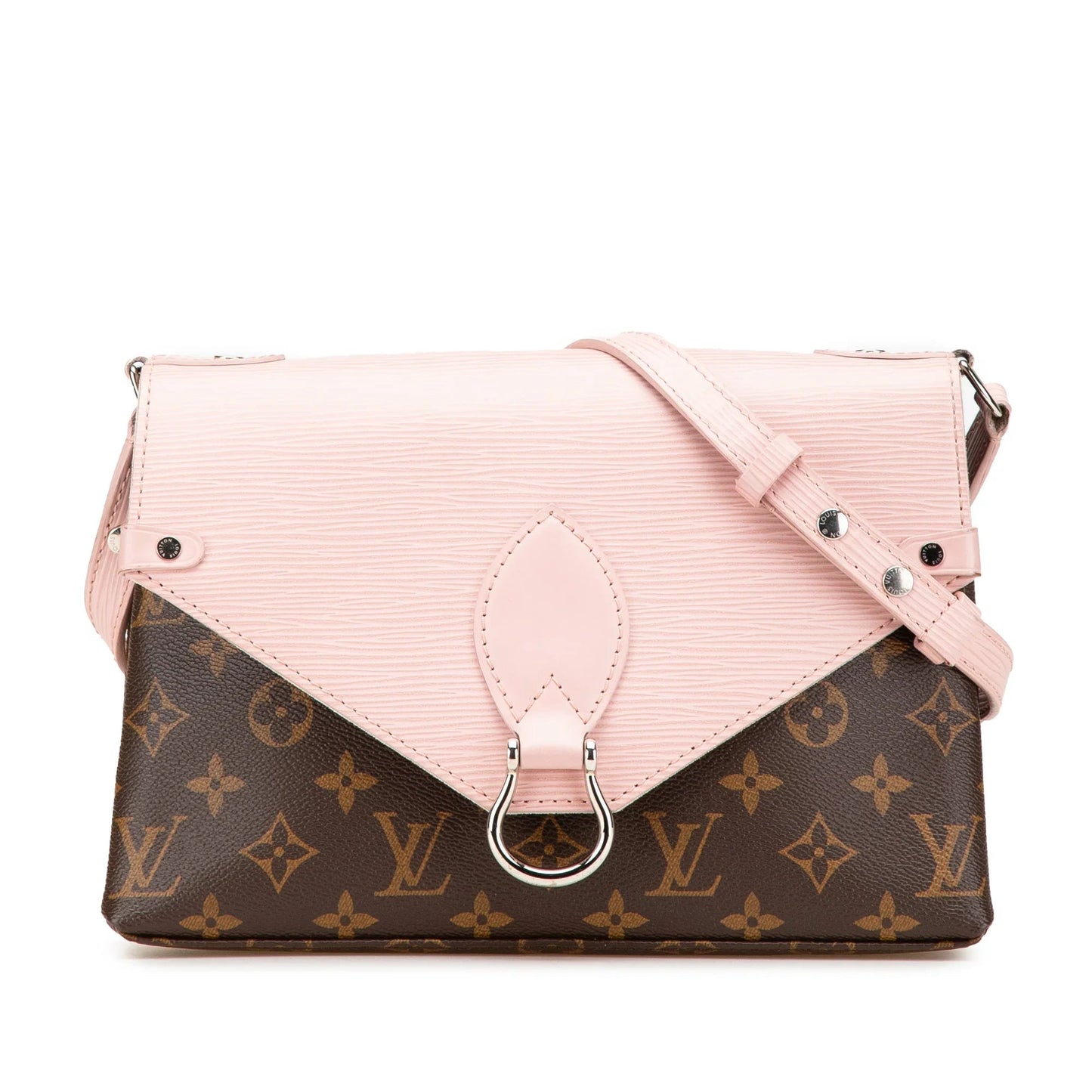 Brown Louis Vuitton Monogram Epi Saint-Michel Shoulder Bag