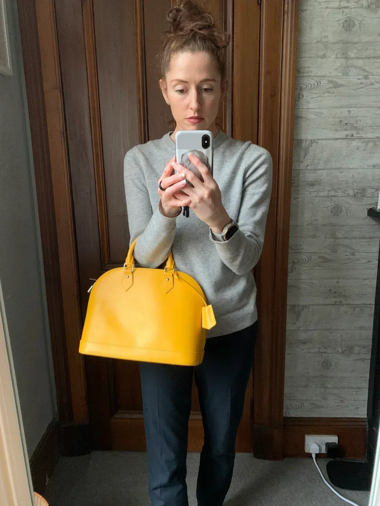 Louis Vuitton Alma PM Orange Epi