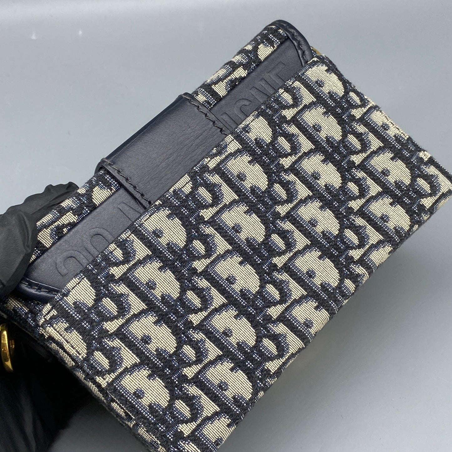 Christian Dior Montaigne Box Oblique Jacquard Crossbody Bag