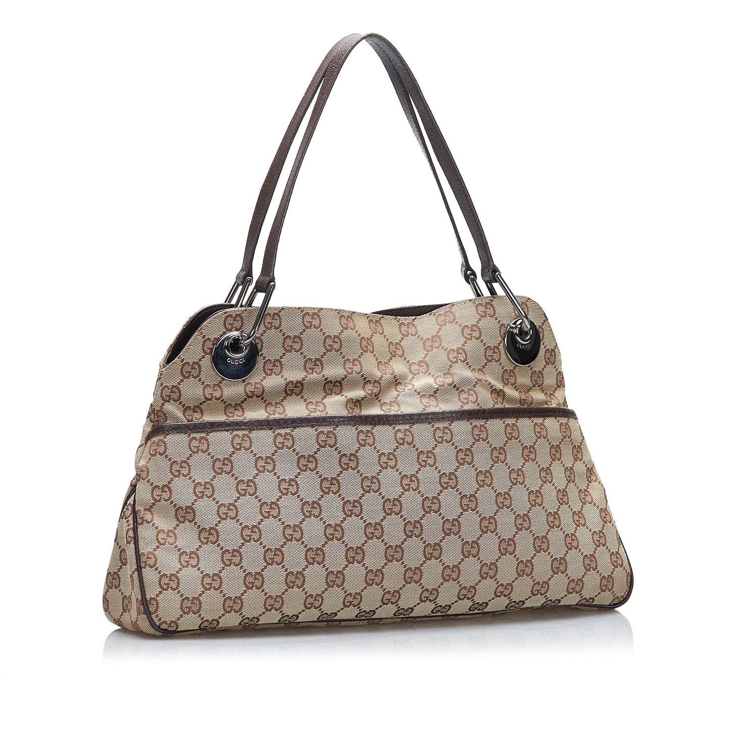 Gucci Leather Canvas Tote Style 43