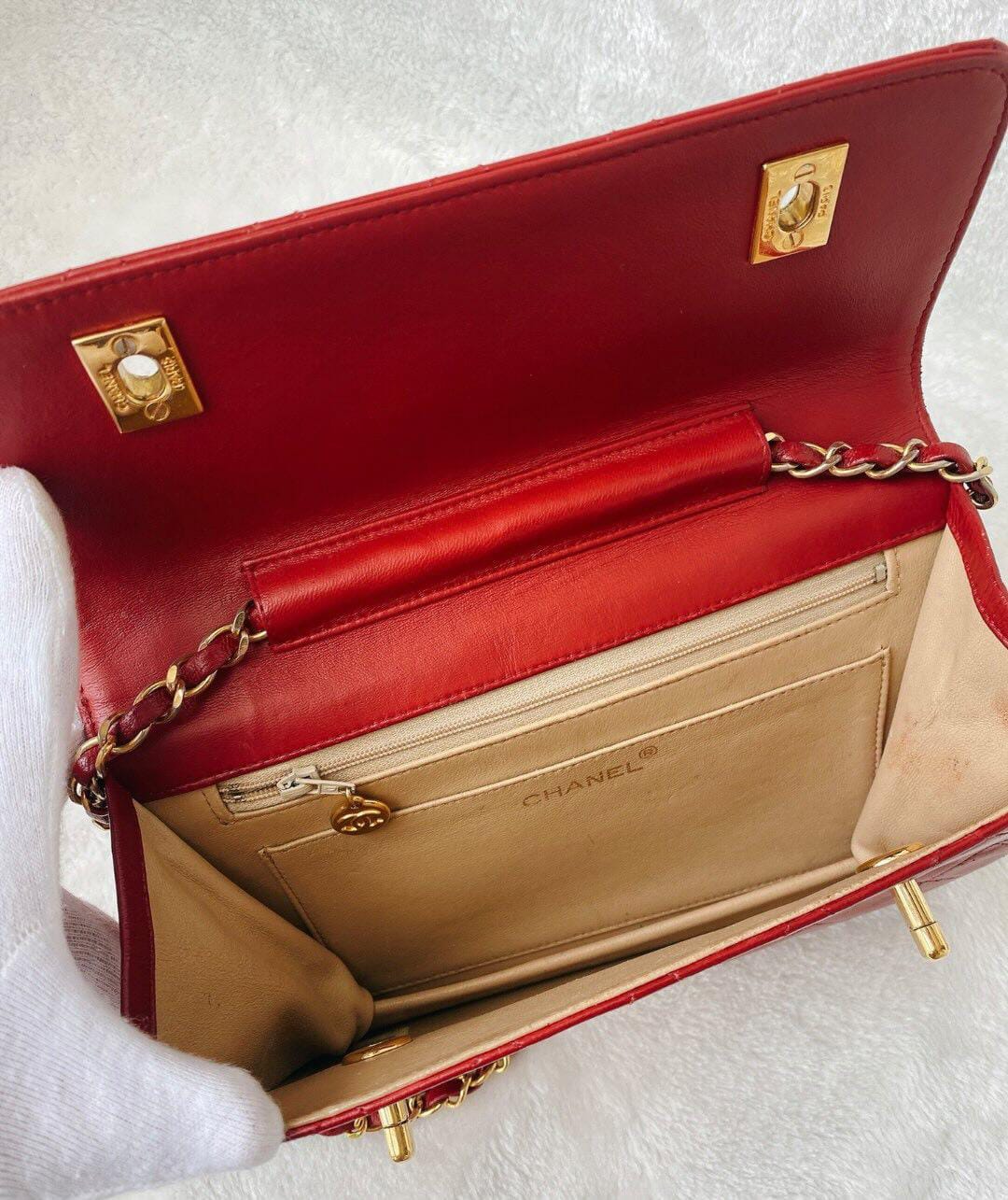 Chanel  Timeless Classic CC Double Turn Lock Bag