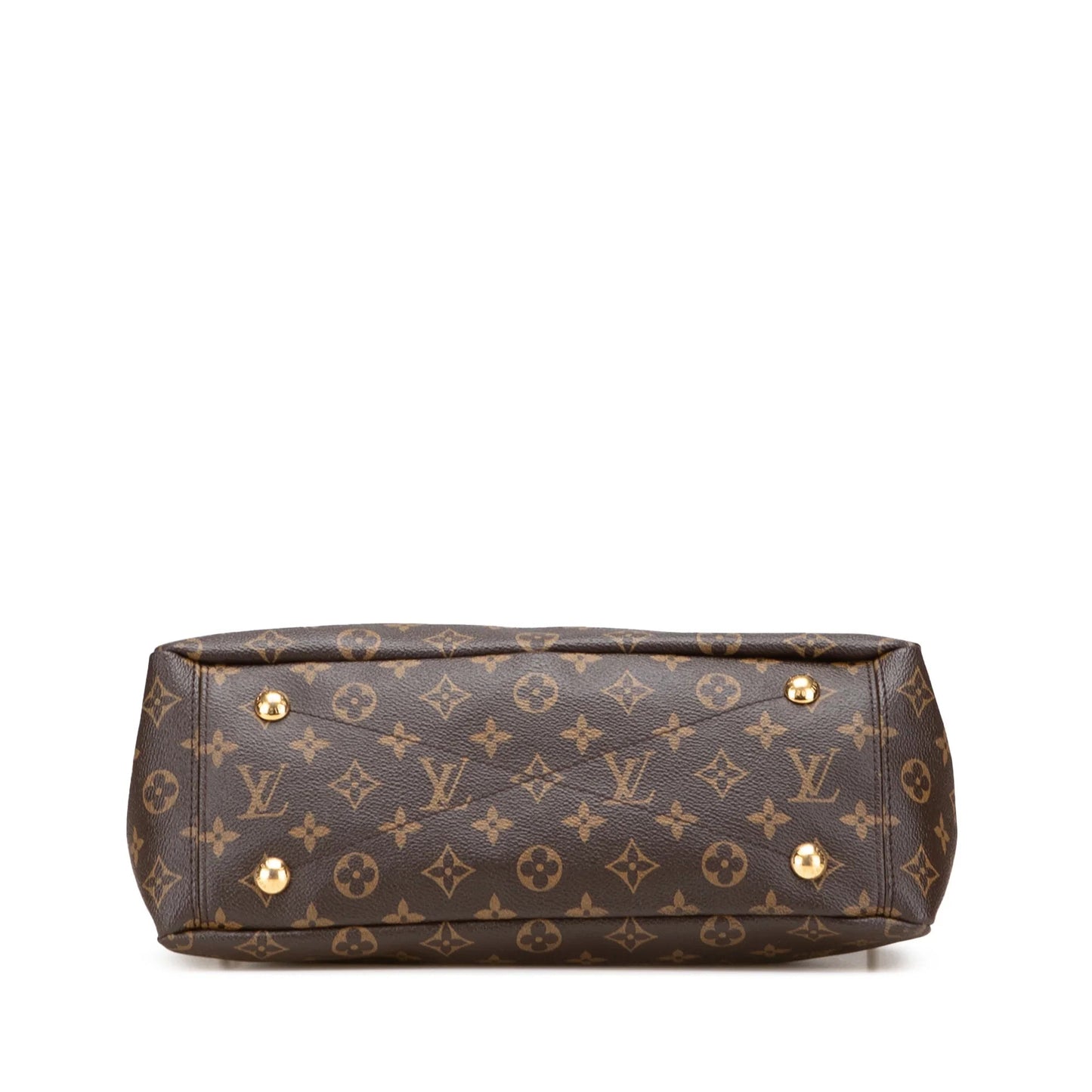 Brown Louis Vuitton Monogram Pallas MM Satchel