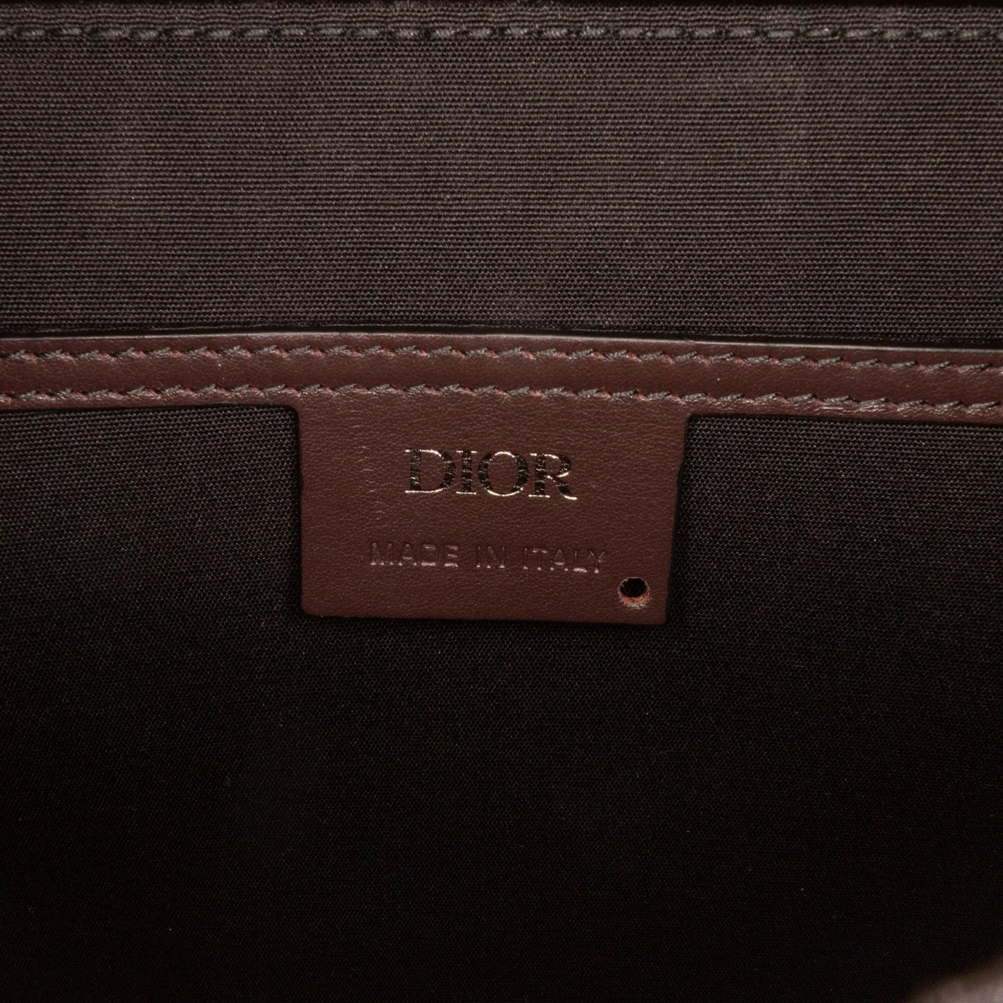 Brown Dior x Peter Doig Messenger Bag