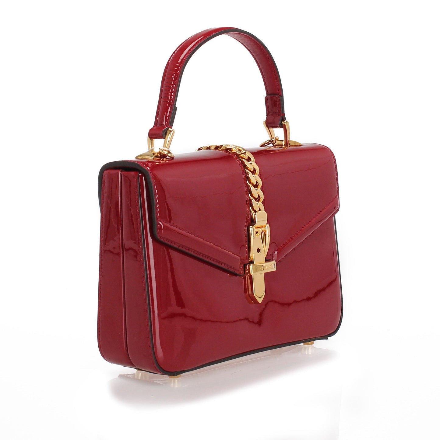 Gucci Chain Leather Shoulder Bag