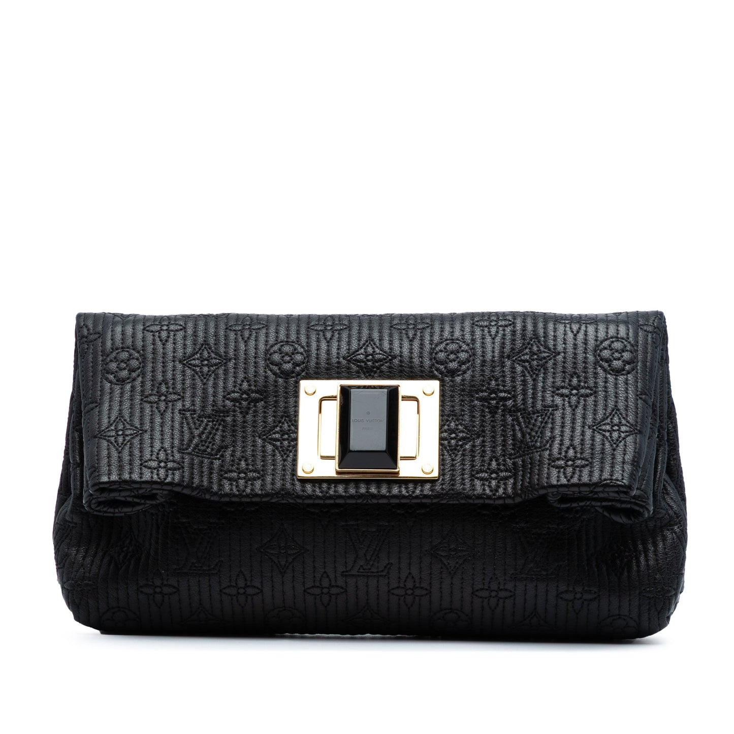 Black Louis Vuitton Monogram Pochette Altair Clutch Bag