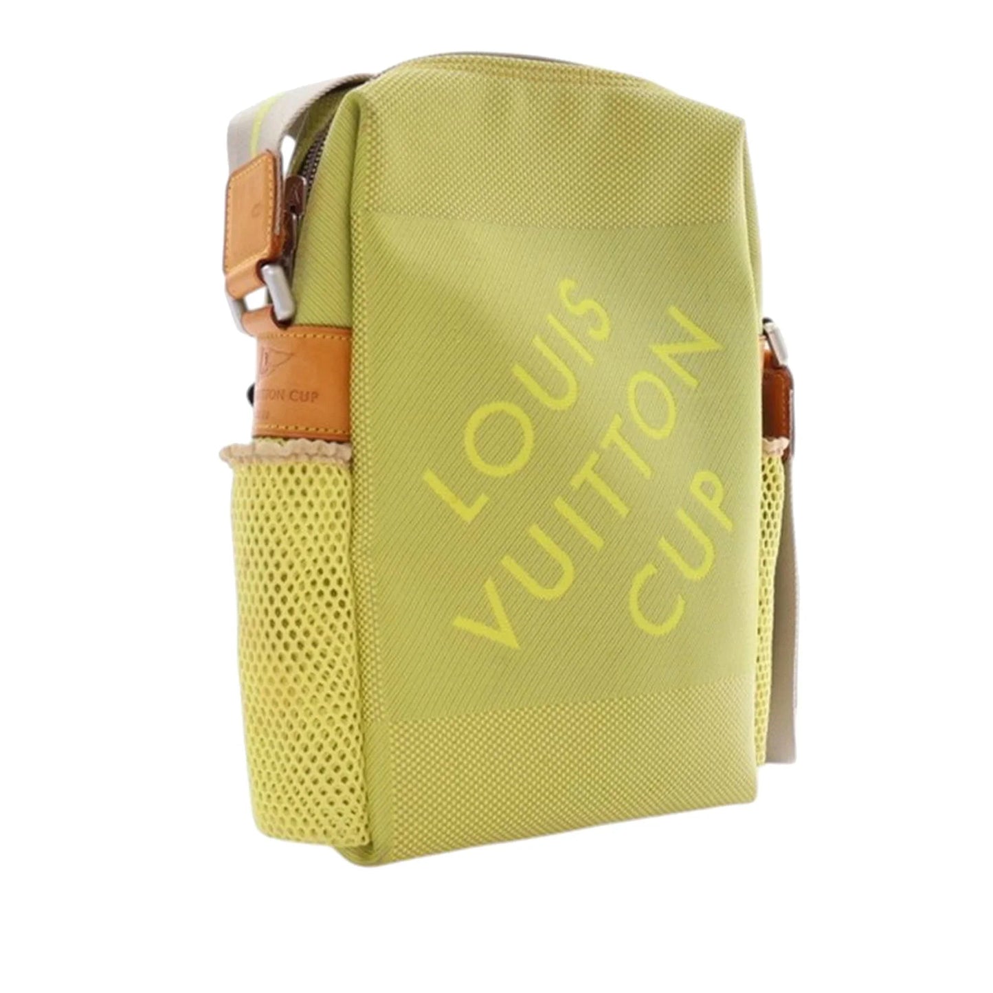 Green Louis Vuitton Damier Geant LV Cup Weatherly Crossbody Bag