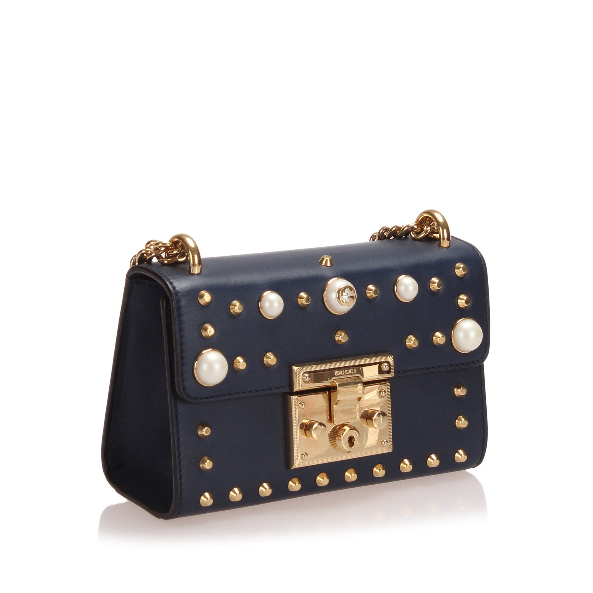 Gucci Chain Leather Crossbody