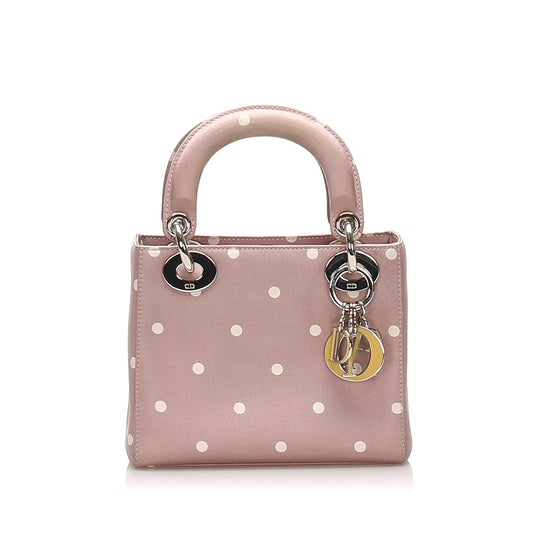 Chanel Nylon Lady Dior Leather Shoulder Bag