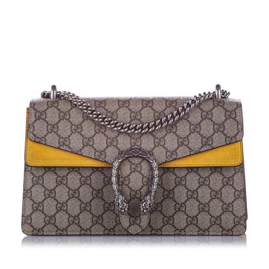 Gucci Chain Leather Shoulder Bag