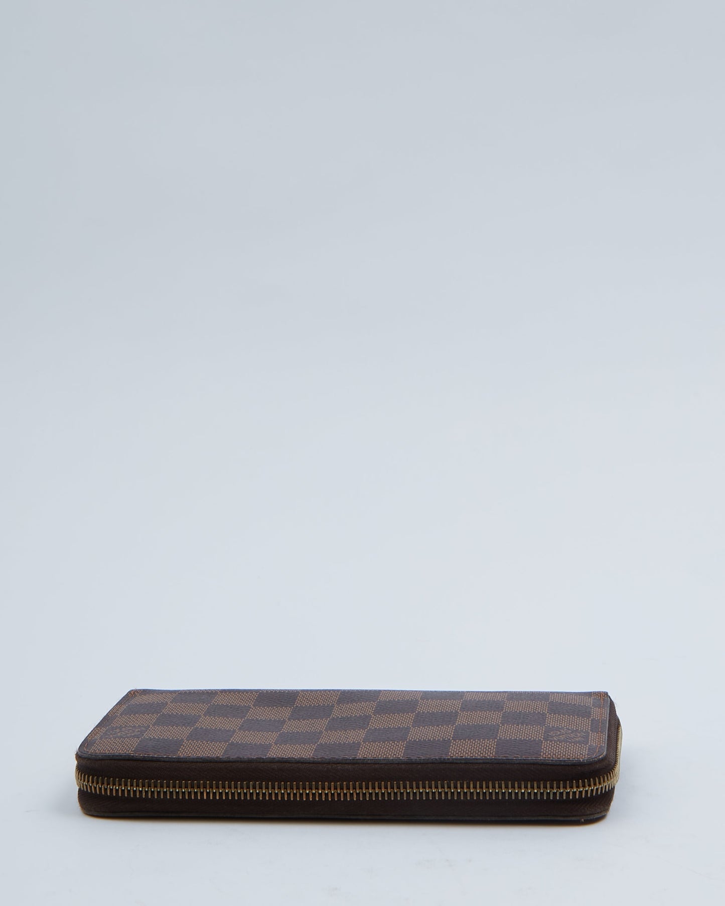 Louis Vuitton Damier Ebene Canvas Zippy Wallet
