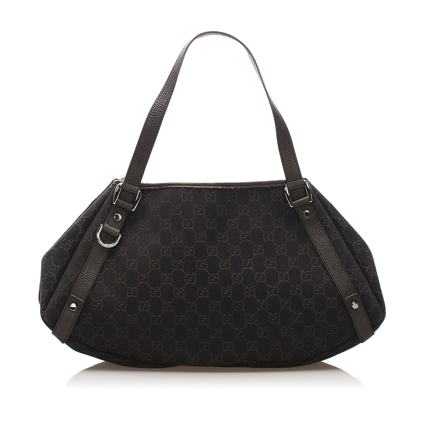 Gucci Leather Canvas Tote