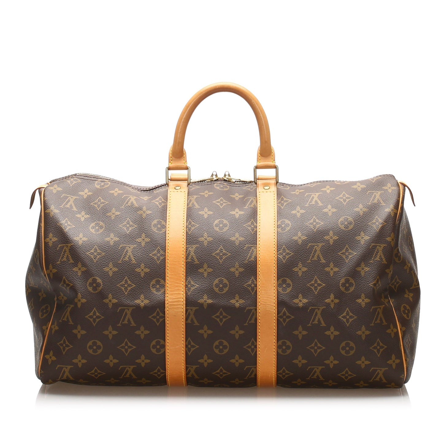 Louis-Vuitton Louis Vuitton Monogram Keepall 45 Brown