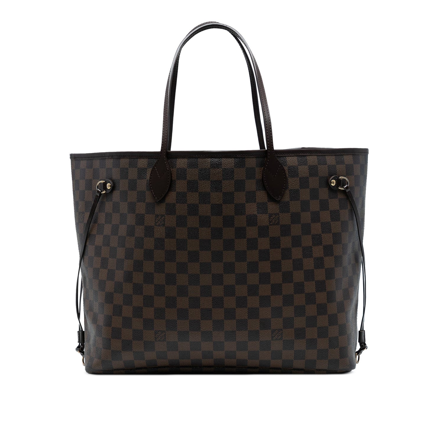 Brown Louis Vuitton Damier Ebene Neverfull GM Tote Bag