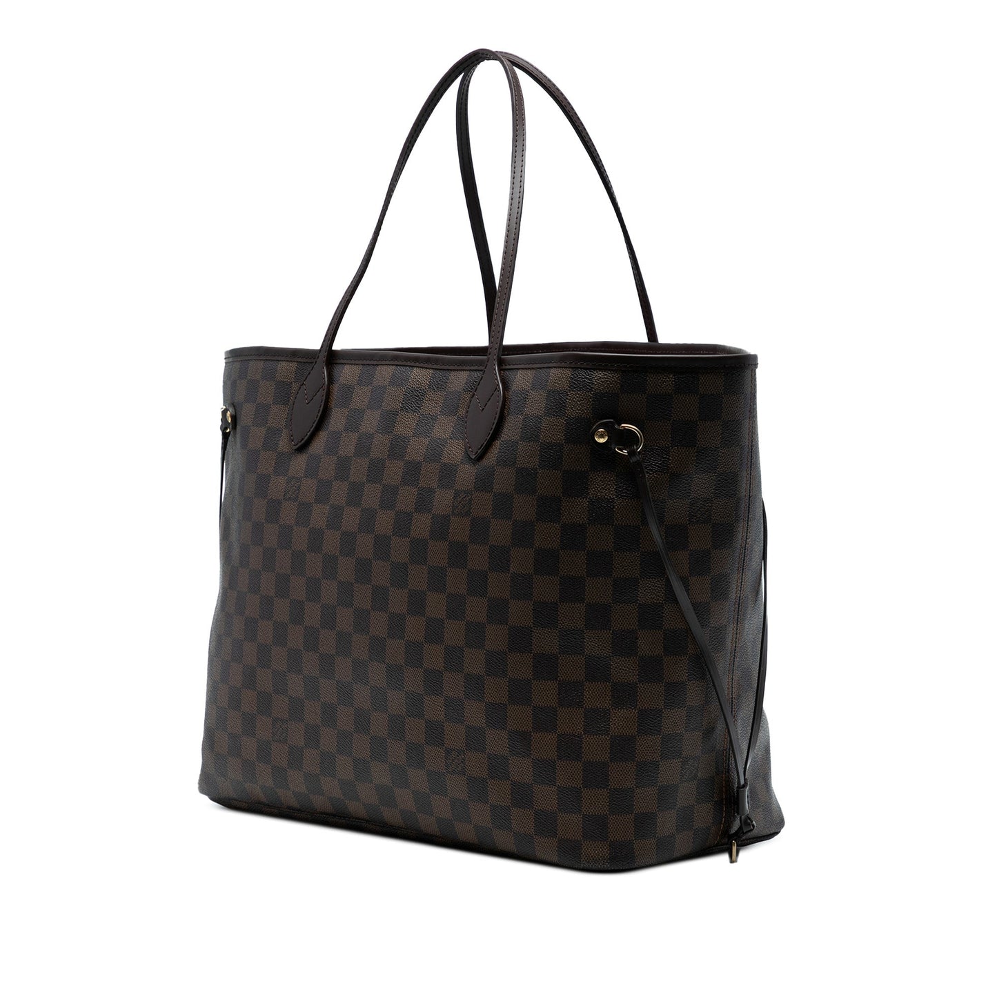 Brown Louis Vuitton Damier Ebene Neverfull GM Tote Bag