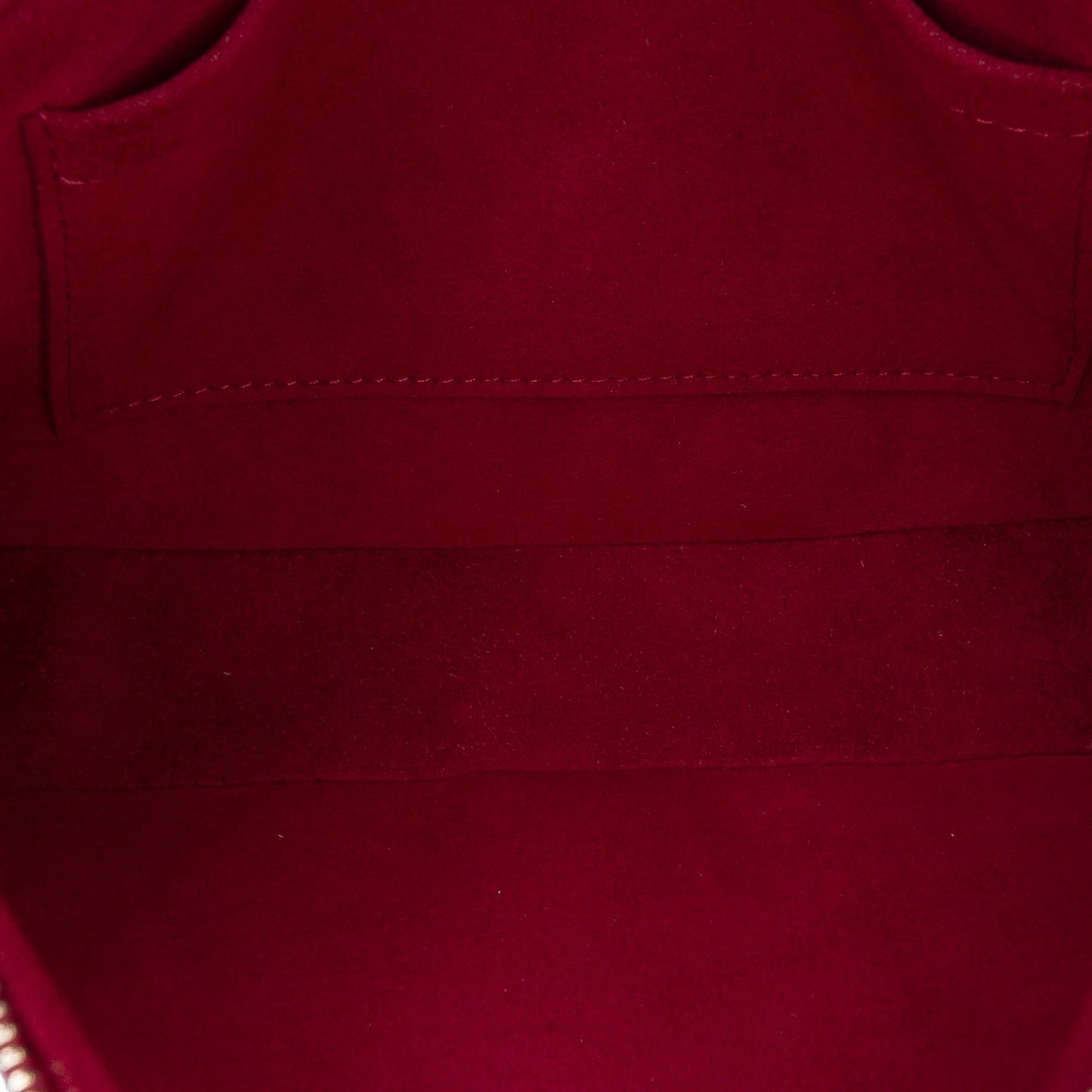 Red Louis Vuitton Epi Pochette Accessoires Shoulder Bag