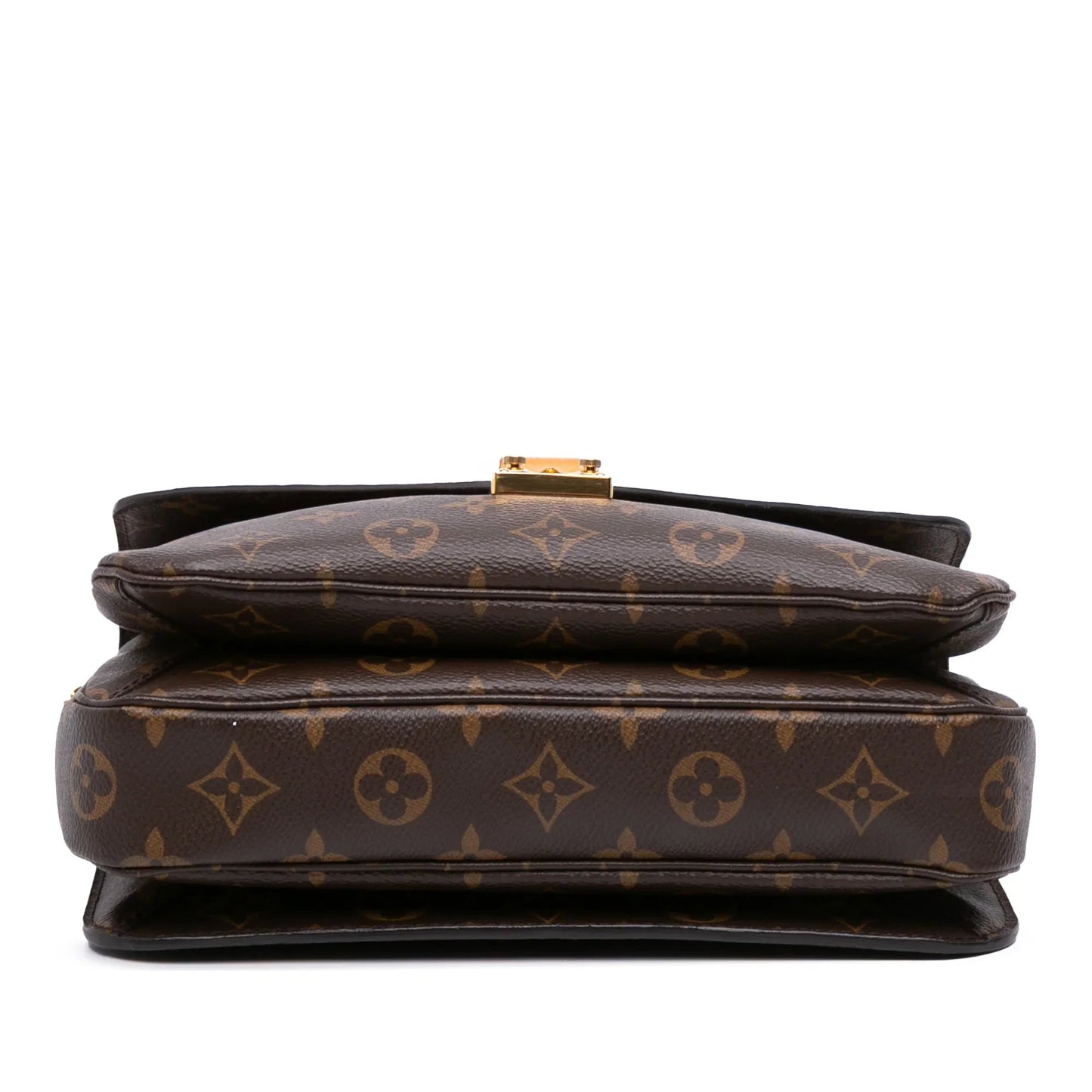 Brown Louis Vuitton Monogram Pochette Metis Satchel