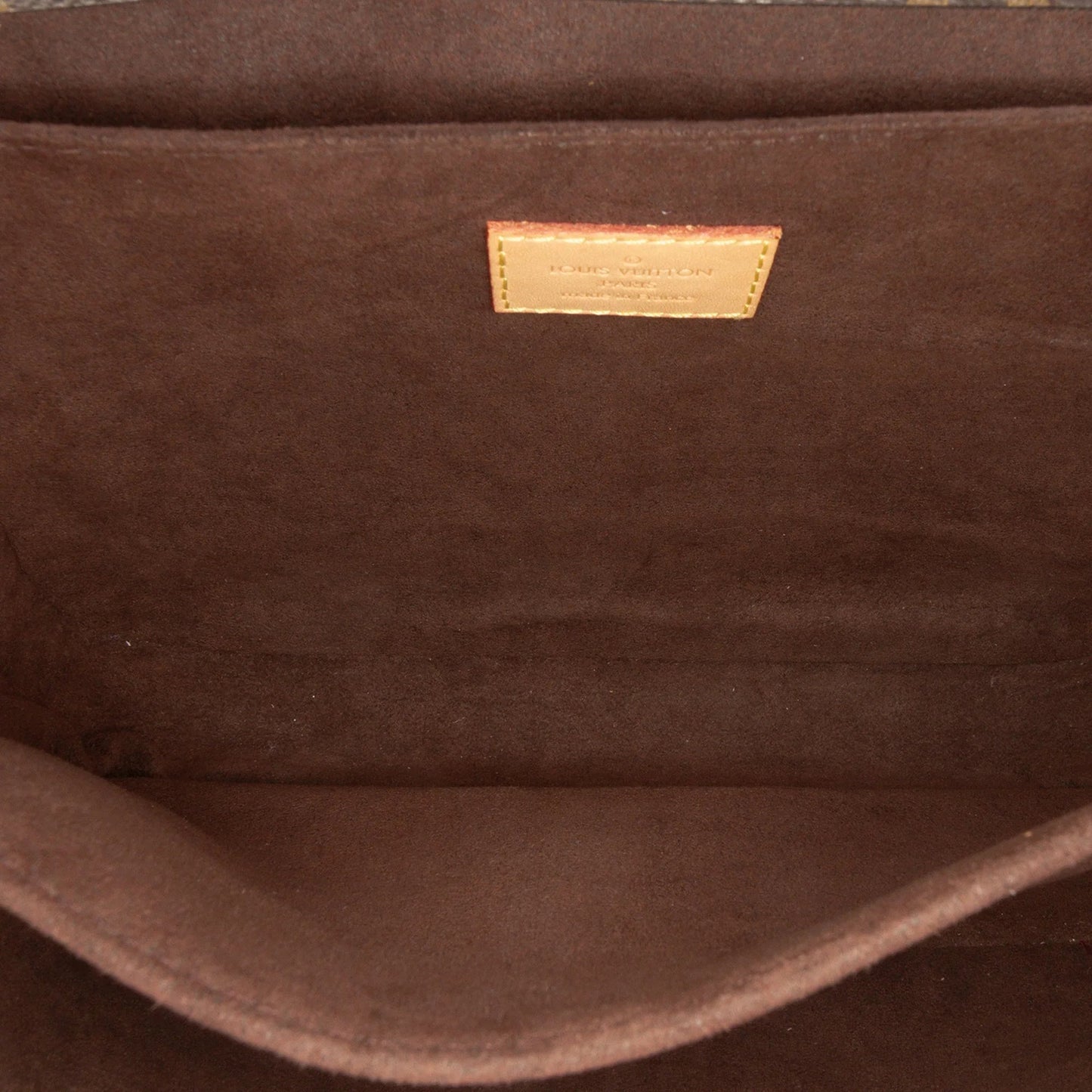 Brown Louis Vuitton Monogram Pochette Metis Satchel