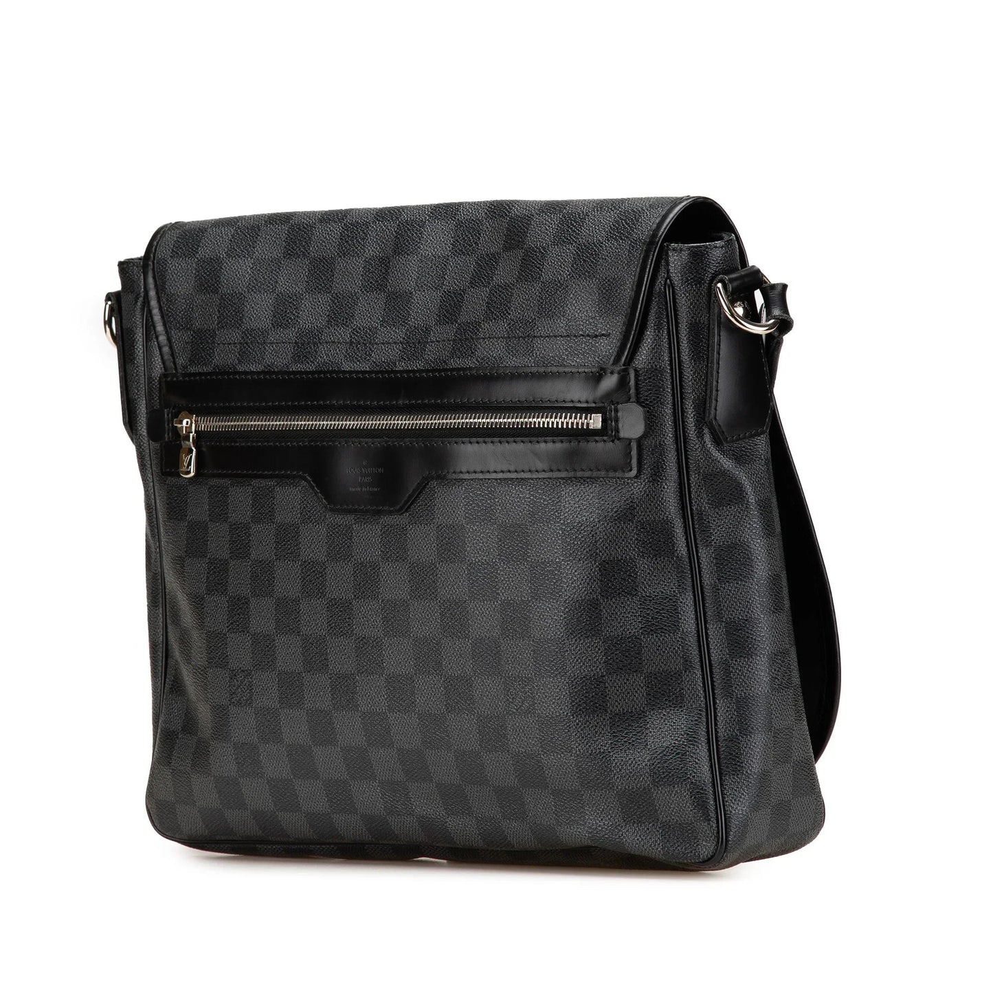 Black Louis Vuitton Damier Graphite Daniel MM Crossbody Bag