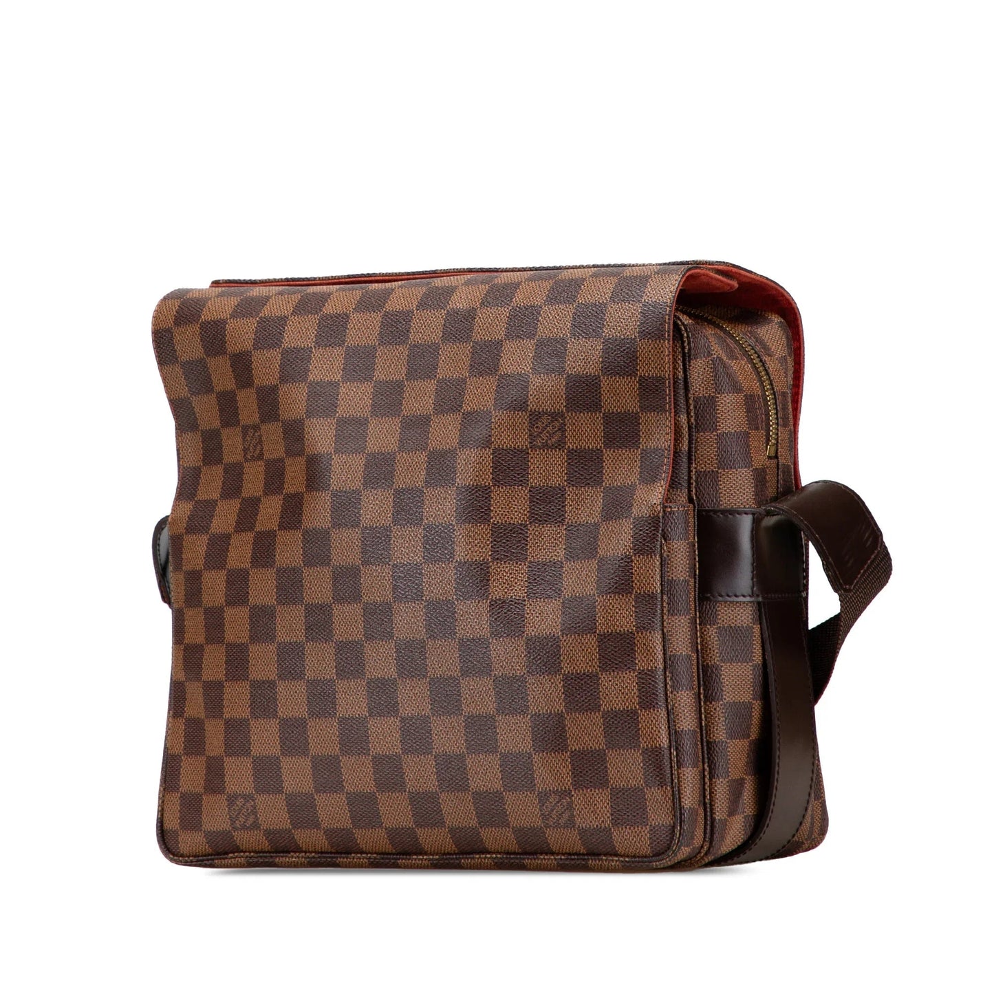 Brown Louis Vuitton Damier Ebene Naviglio Crossbody Bag