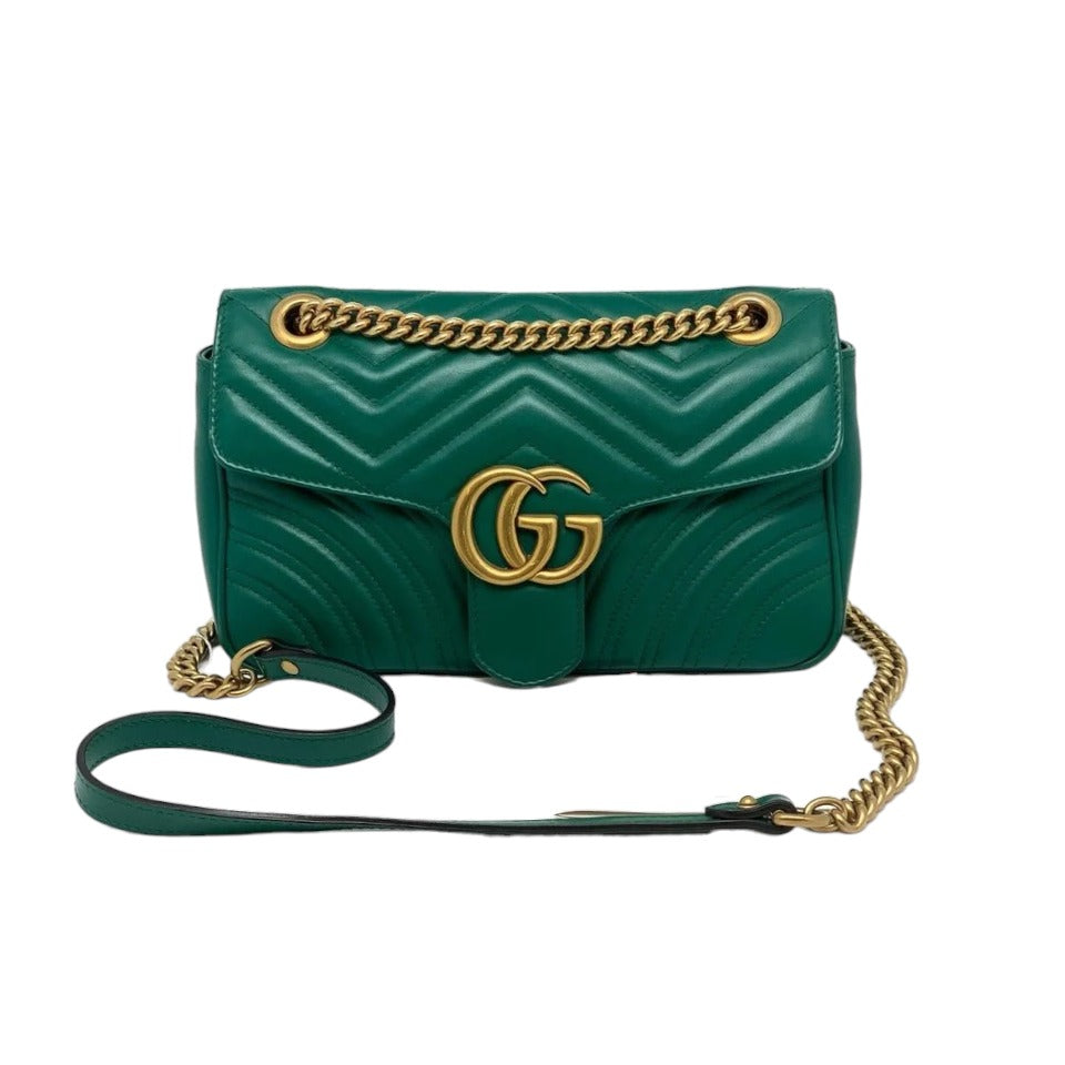 Gucci Chain Leather Shoulder Bag
