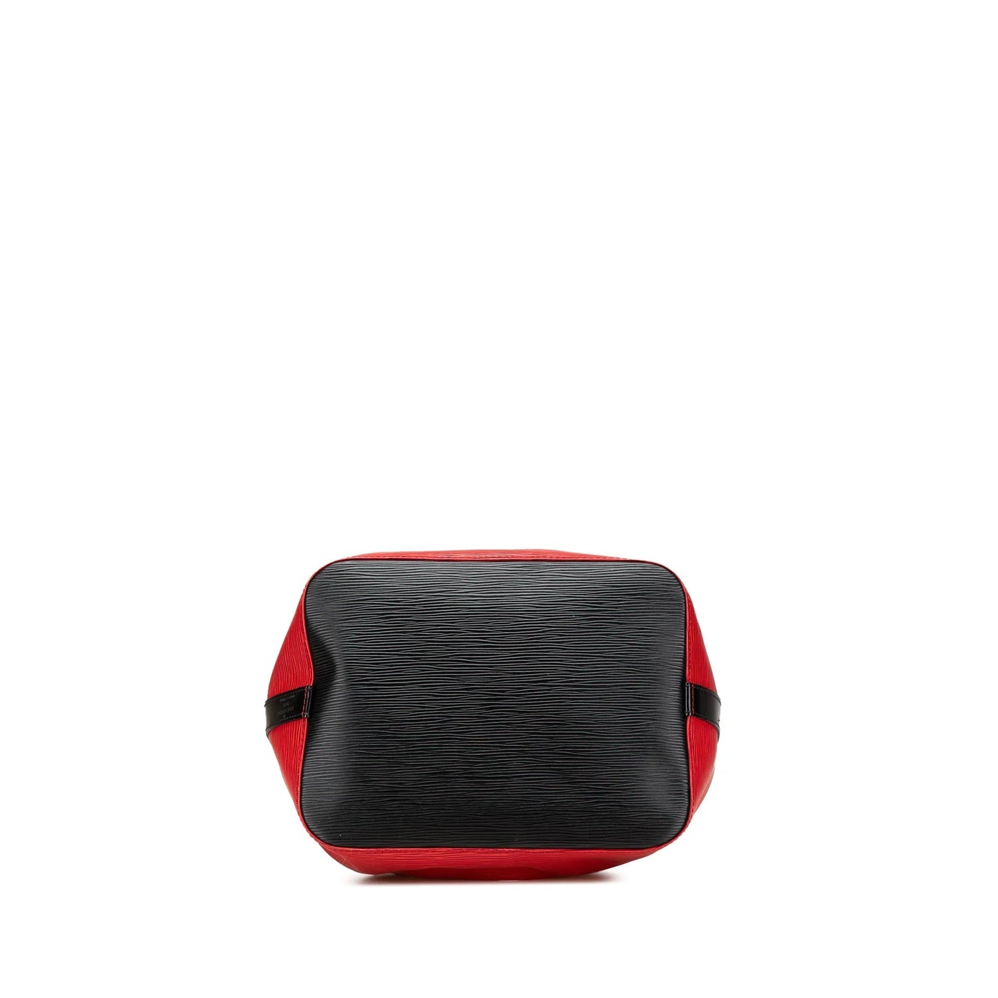 Red Louis Vuitton Epi Petit Bicolor Noe Bucket Bag
