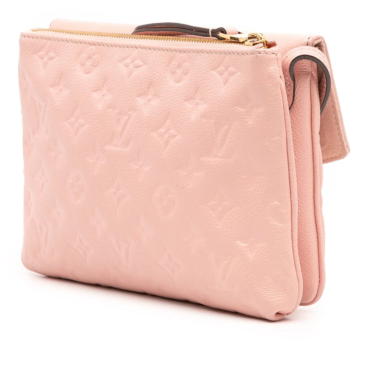 Pink Louis Vuitton Monogram Empreinte Twice Crossbody Bag