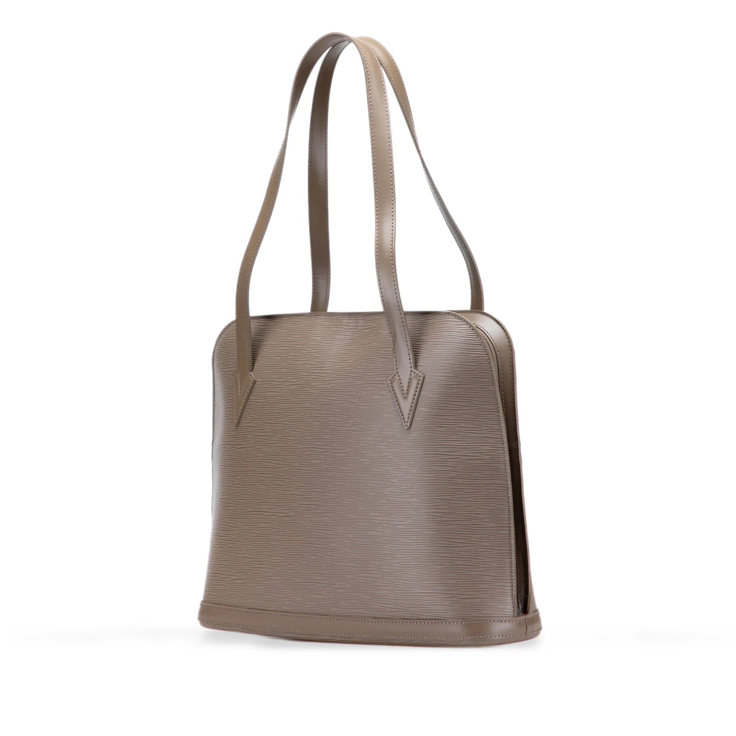 Brown Louis Vuitton Epi Lussac Shoulder Bag