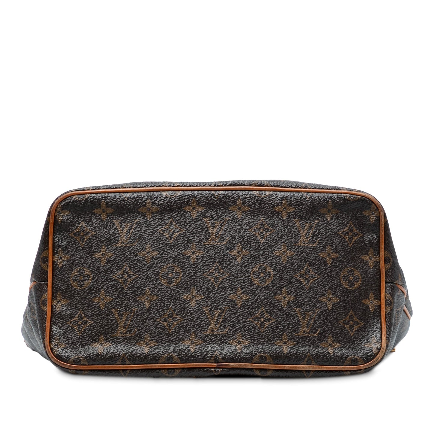 Brown Louis Vuitton Monogram Palermo PM Satchel