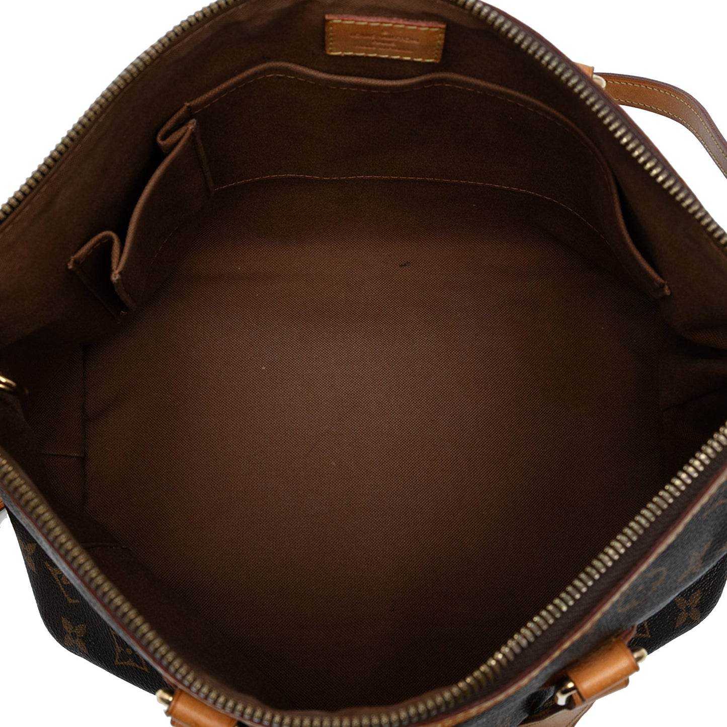 Brown Louis Vuitton Monogram Palermo PM Satchel