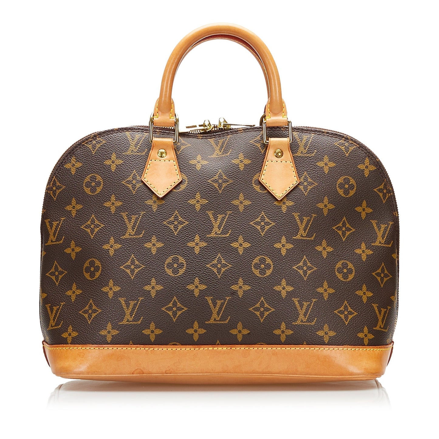 LOUIS VUITTON Alma Monogram Canvas PM Handbag