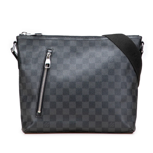 Black Louis Vuitton Damier Graphite Mick PM Crossbody Bag