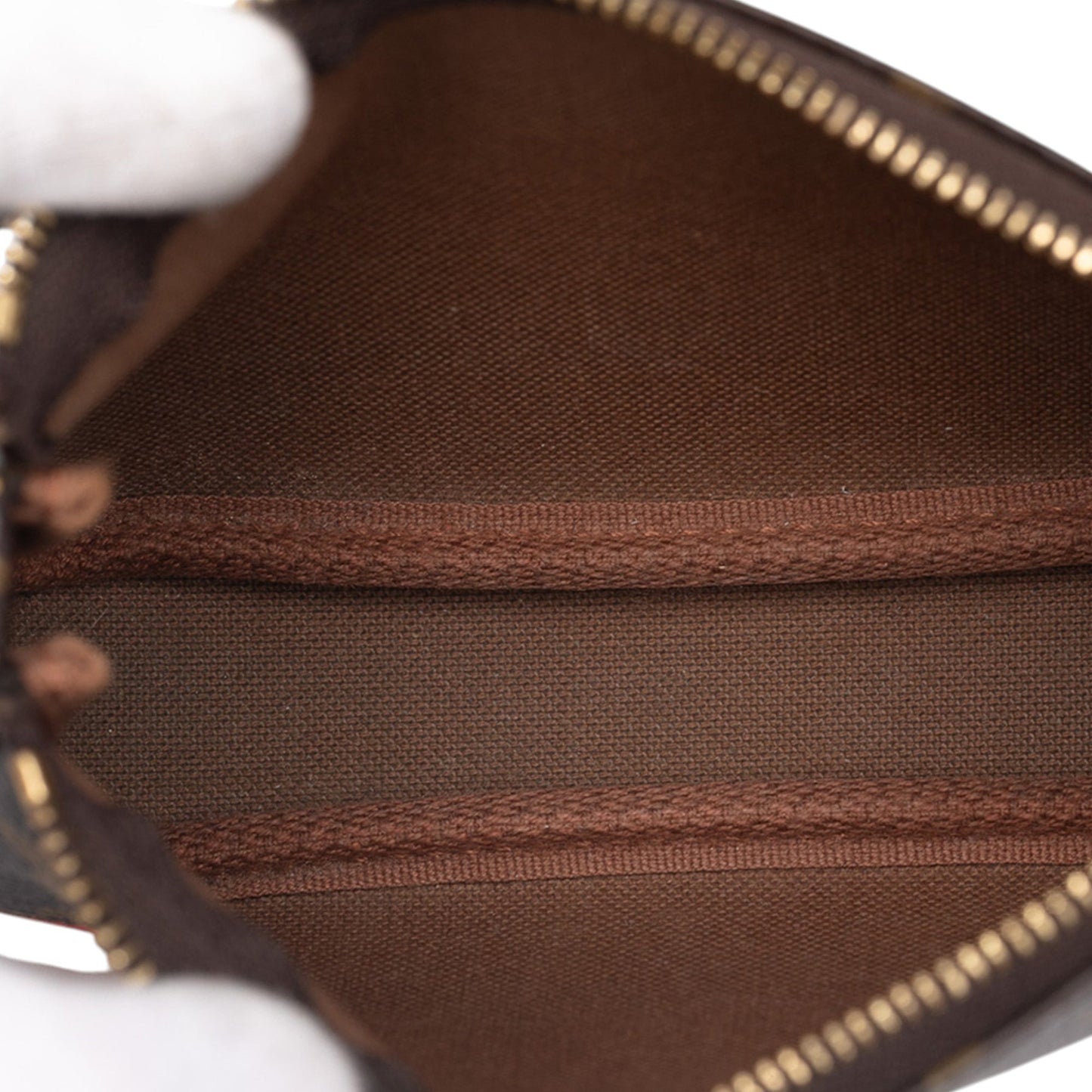 Brown Louis Vuitton Monogram Evasion Illustre Mini Pochette Accessories Handbag