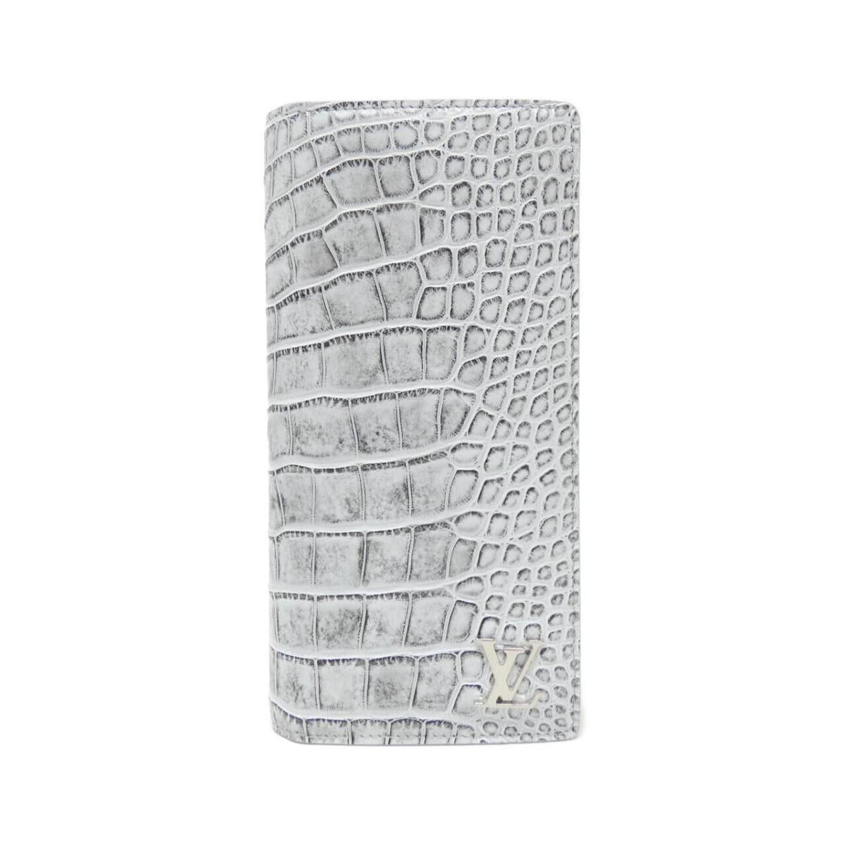 Louis Vuitton Exotic Leather Portefolio Brace Wallet