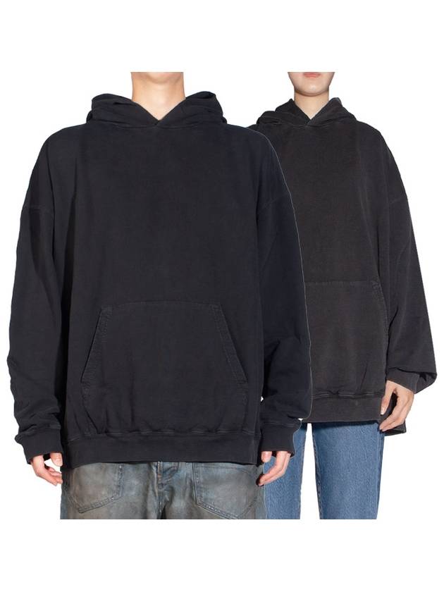 Luxury Balenciaga Trending 2026 Back Logo Hooded Top Black