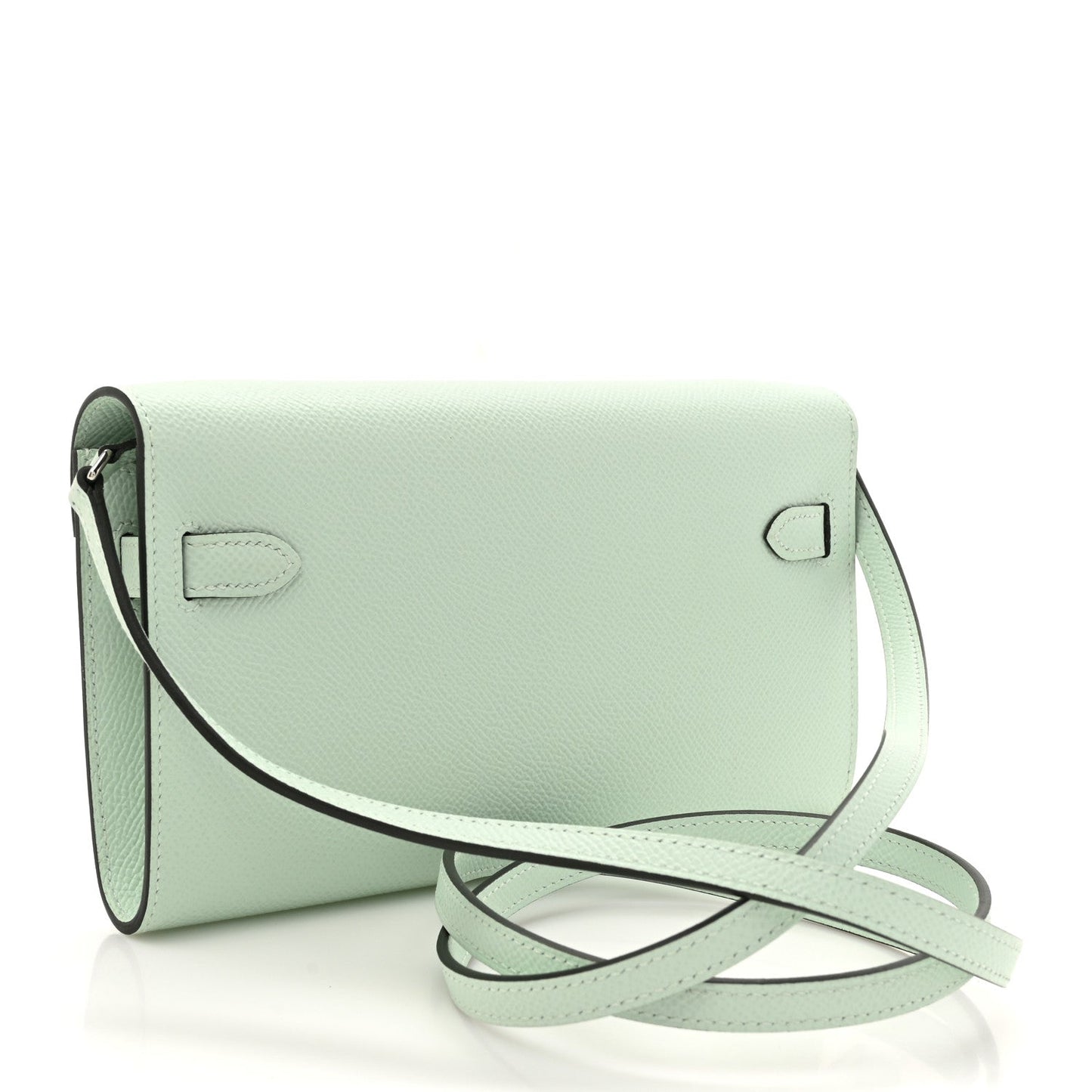 Hermes Epsom Kelly Wallet To Go Vert Peppermint
