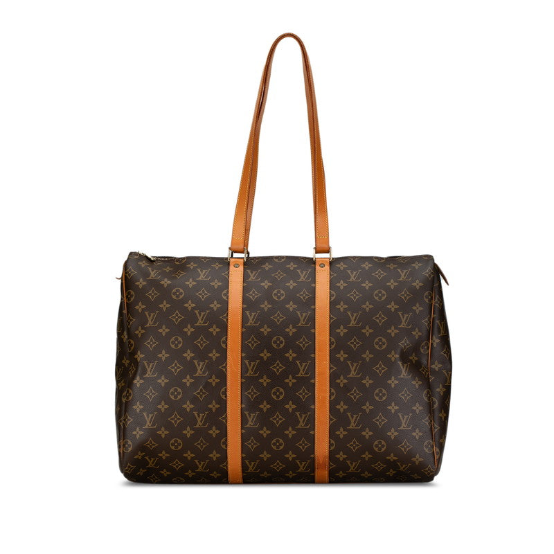 Louis Vuitton Monogram Flanelli 50 Boston Bag Travel Bag M51116 Brown PVC Leather Louis Vuitton