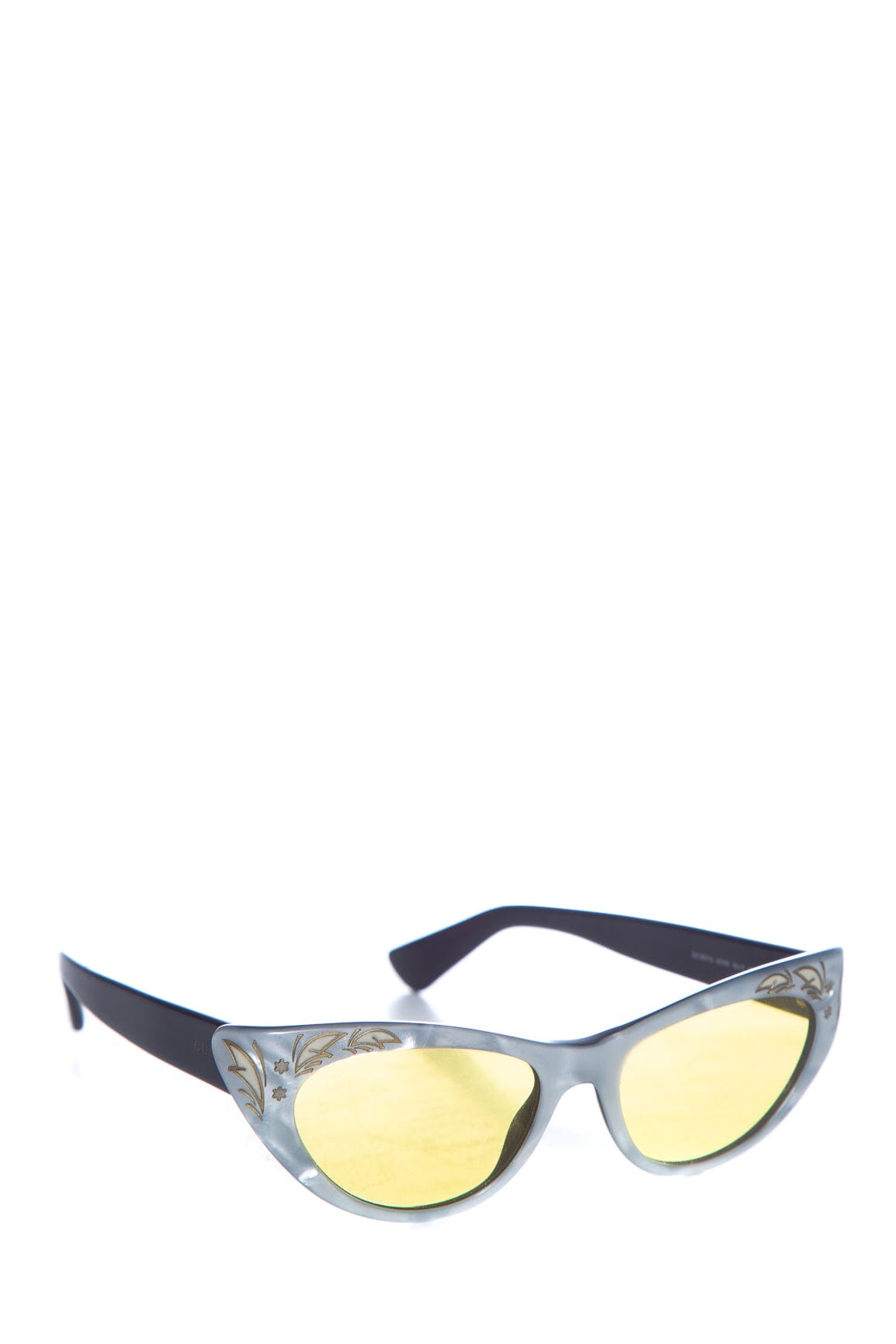 Gucci Silver Cat eye Sunglasses
