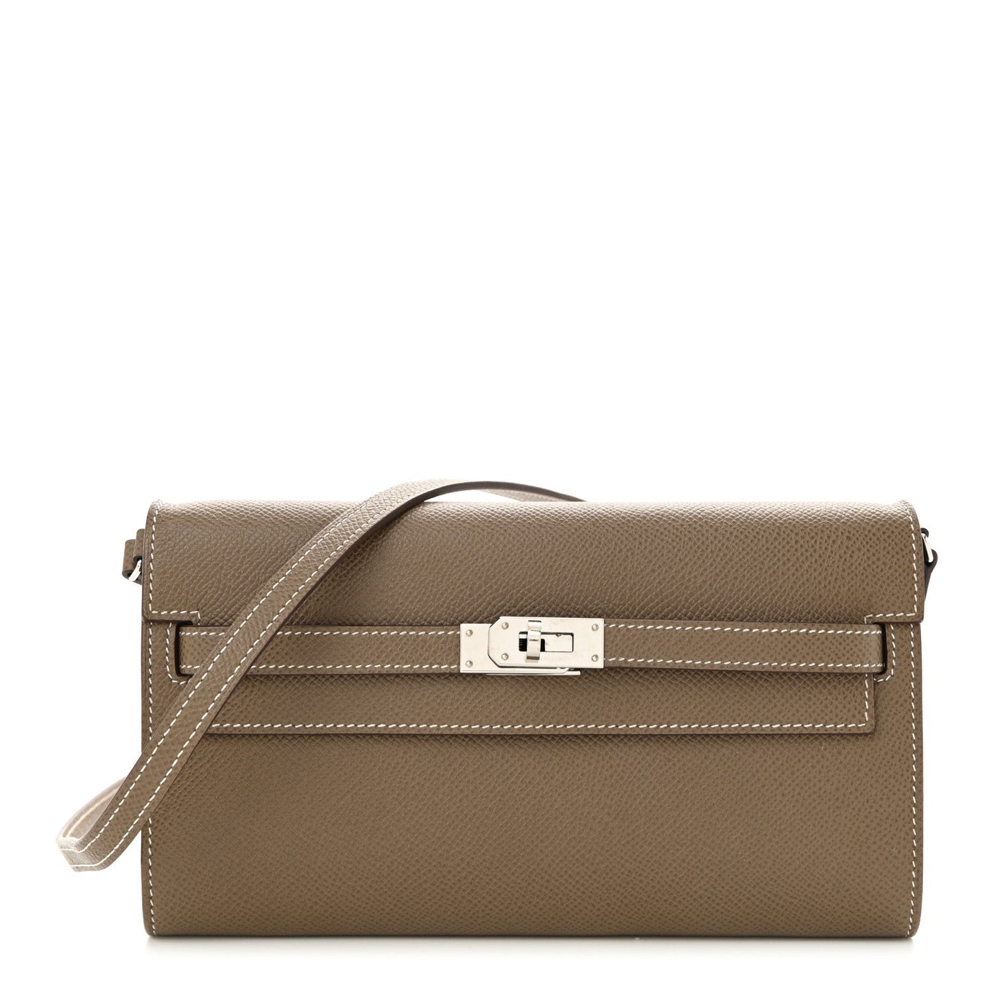 Hermes Epsom Kelly Wallet To Go Etoupe