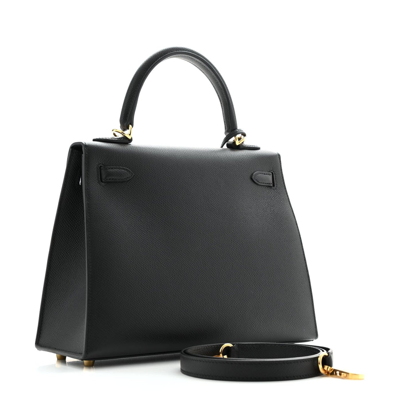 Hermes Epsom Kelly Sellier 25 Black