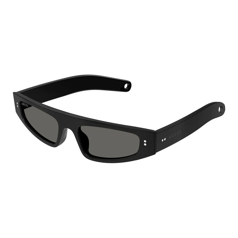 Gucci Sunglasses Cat Eye Full Rim, Shiny Ivory Frame and Red Lens GG1634S005
