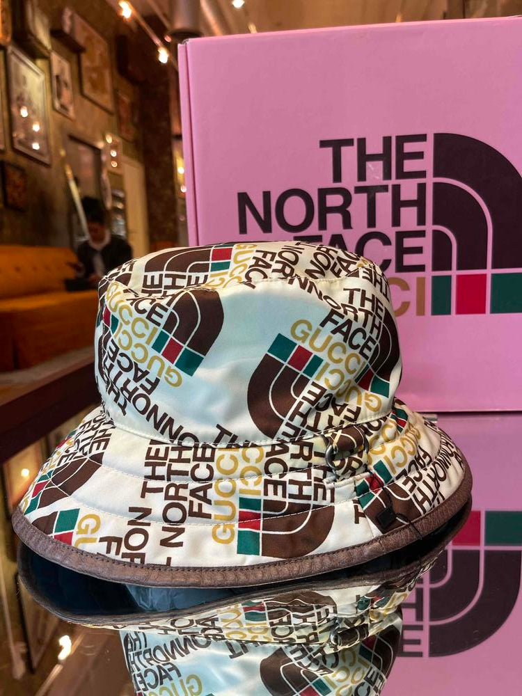 Gucci x The North Face Logo Bucket Hat