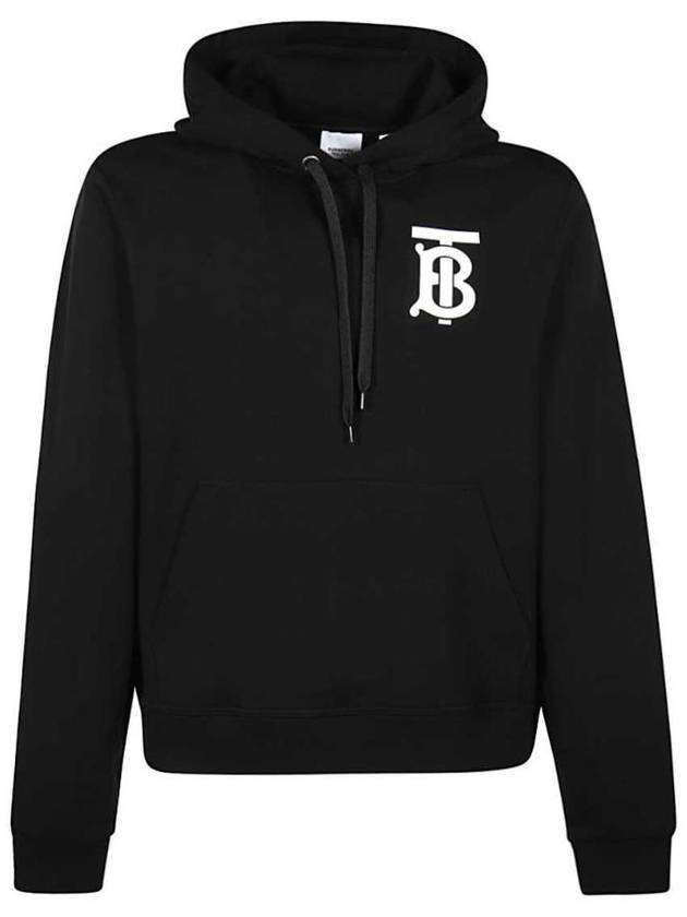 Luxury Burberry Monogram Logo Hoodie Black