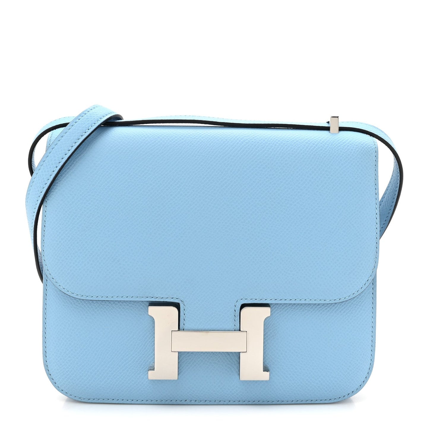 Hermes Epsom Constance 18 Celeste