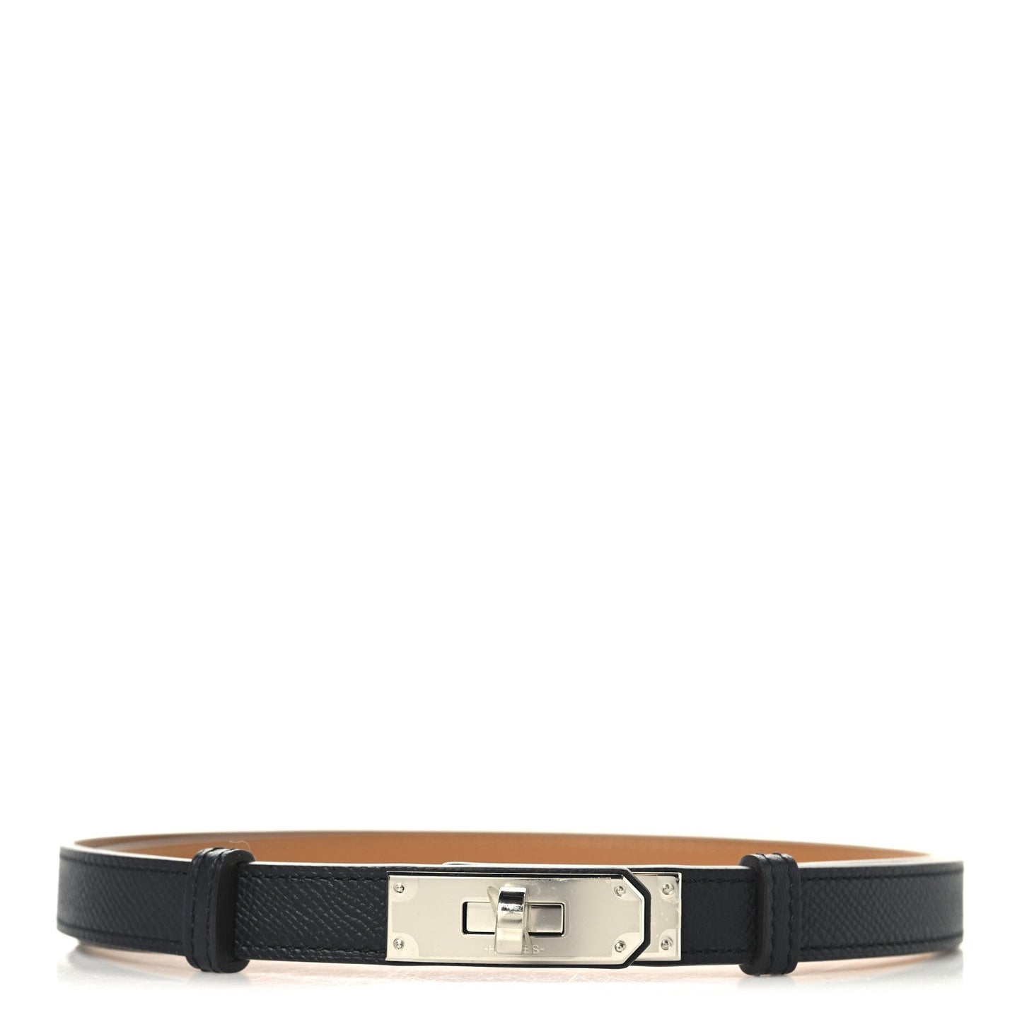 Hermes Epsom Kelly Belt Black