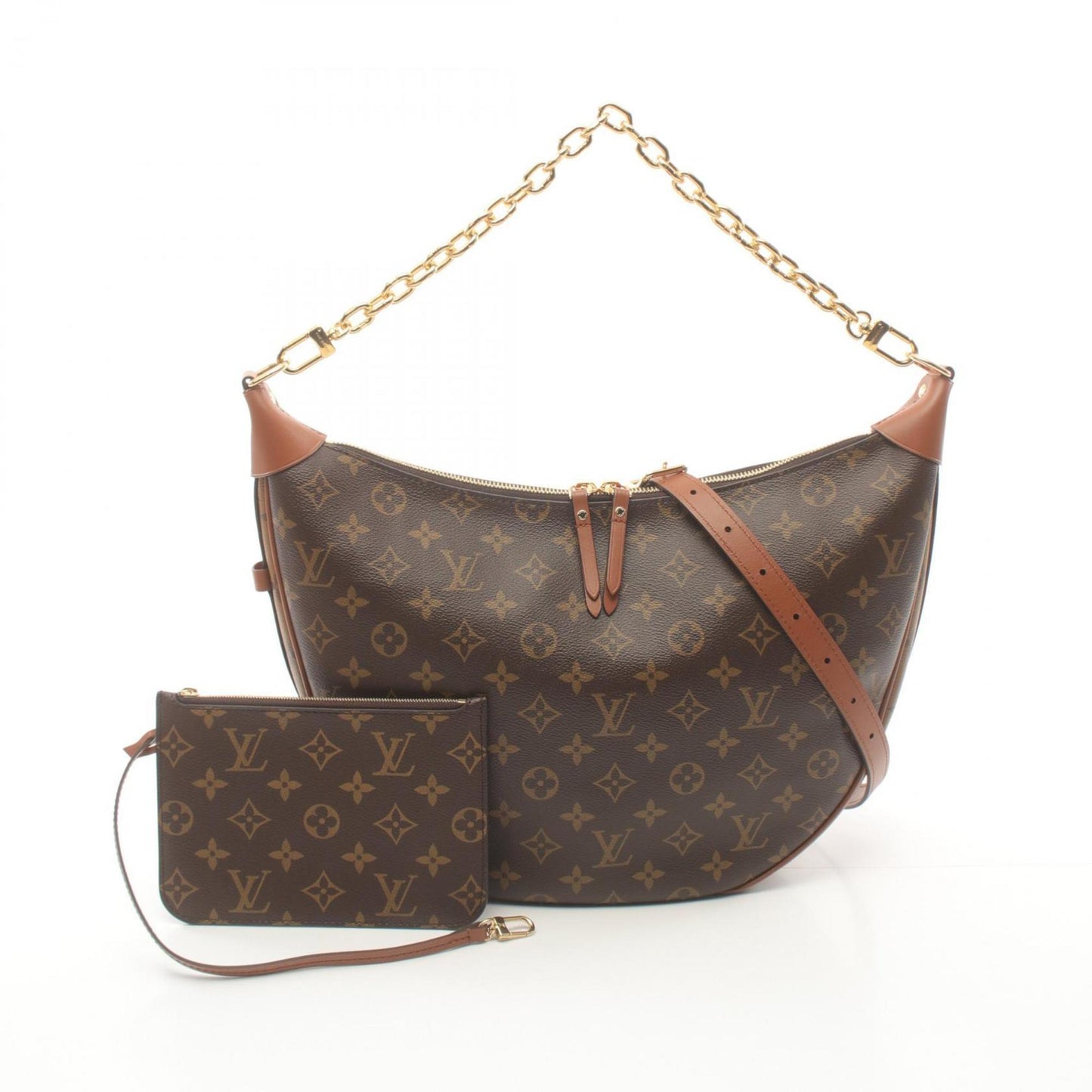 Louis Vuitton  Coated Canvas Shoulder Bag
