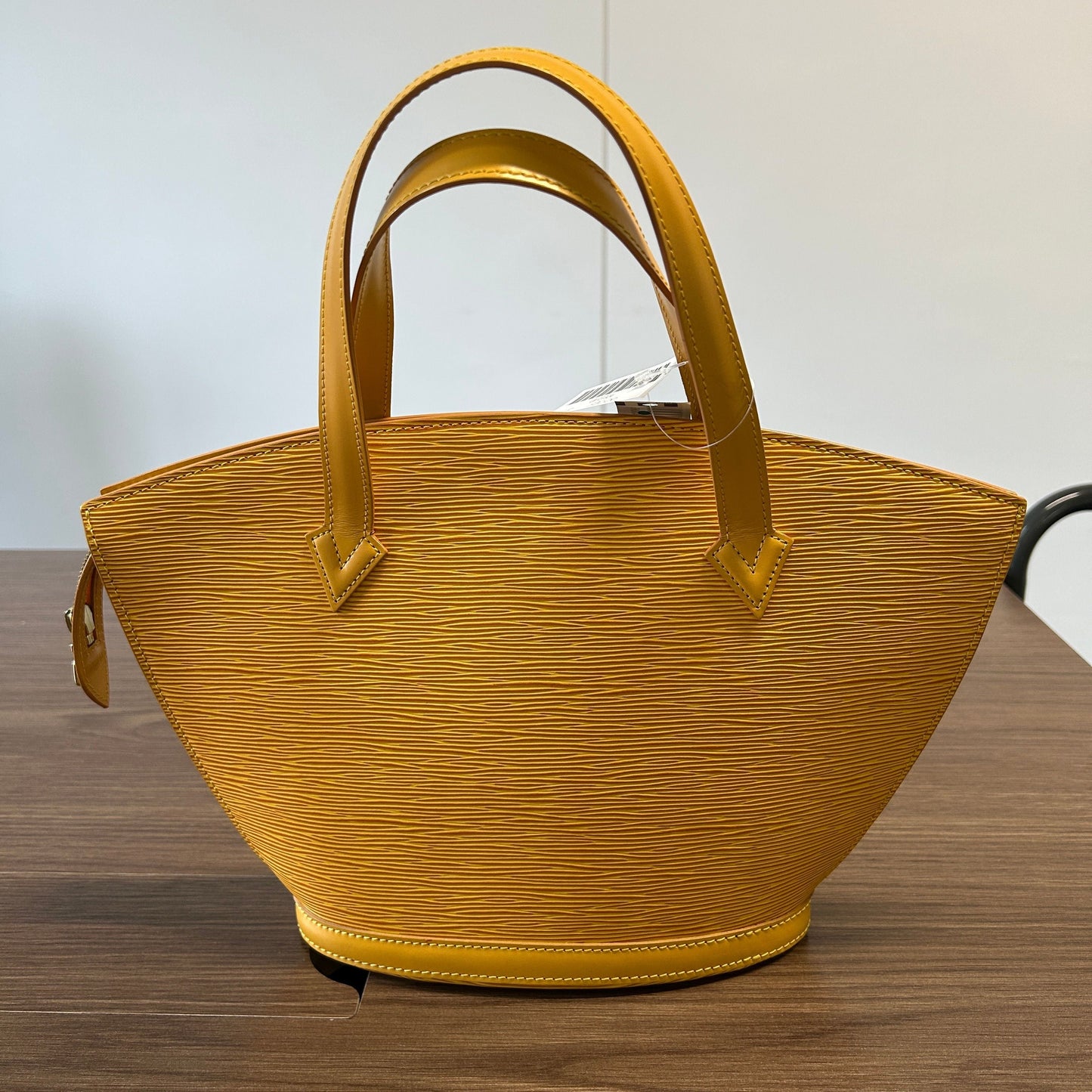 Louis Vuitton Saint Jacques Epi Leather Handbag Yellow LB121324